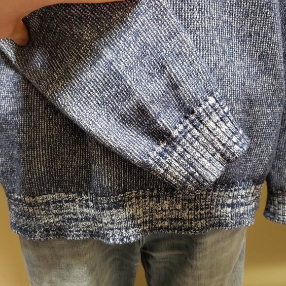 St. John’s Bay Men’s Cotton V‑Neck Sweater – Blue, Size XL - Picture 5 of 10